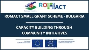ROMACT small grants in Bulgaria